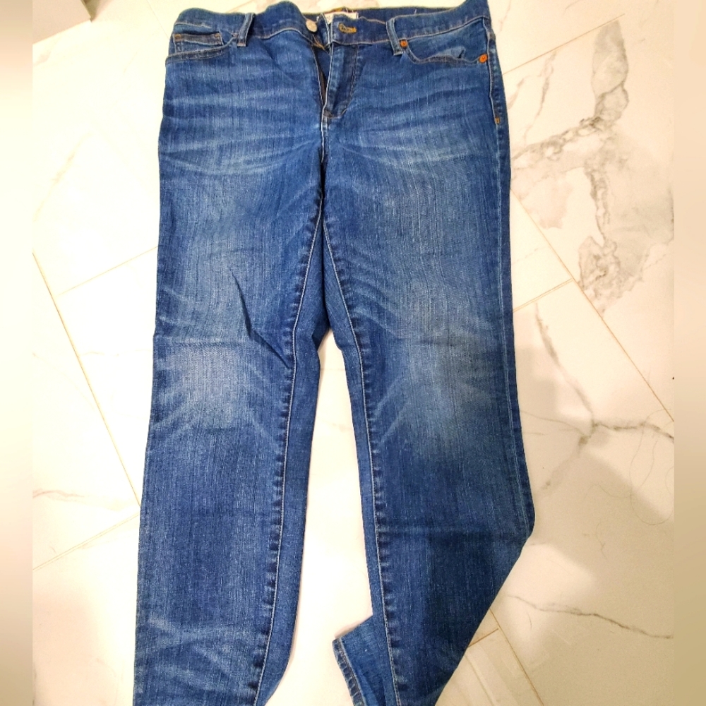Madewell 9" high rise skinny jeans